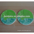 custom eco-friendly soft pvc roof gardens cup coasters